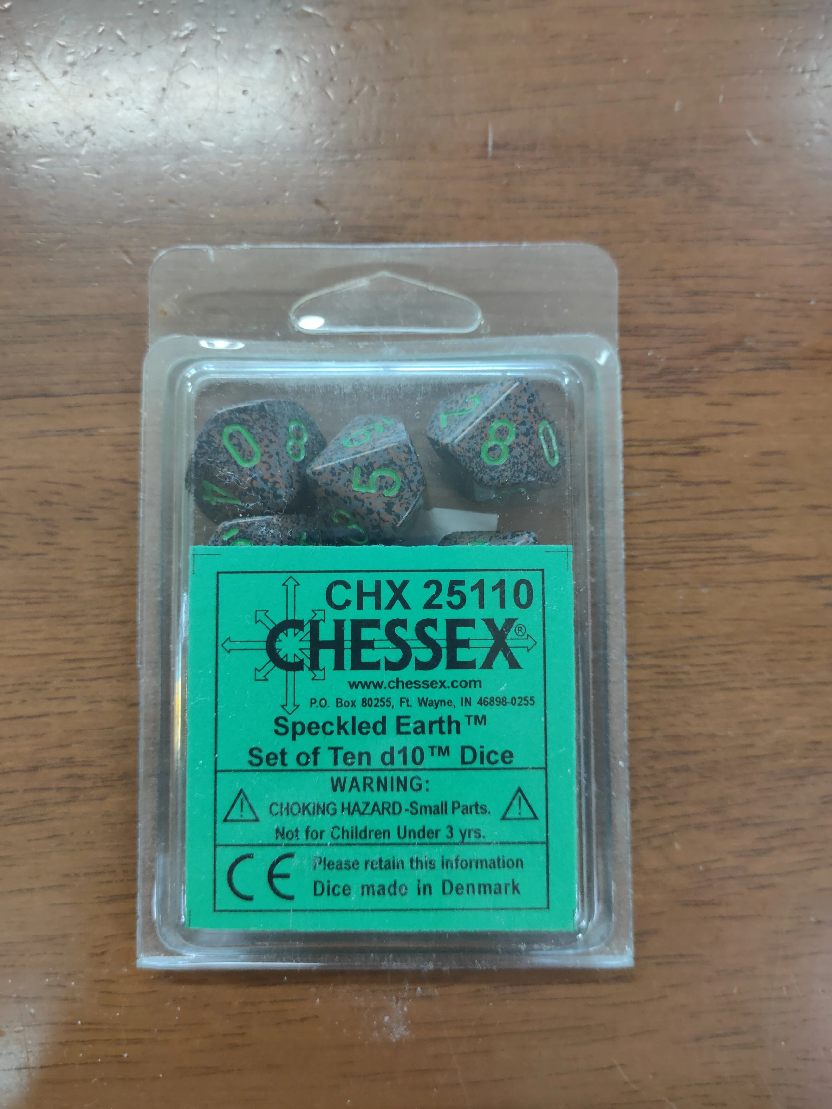 Speckled Earth Set of Ten d10's