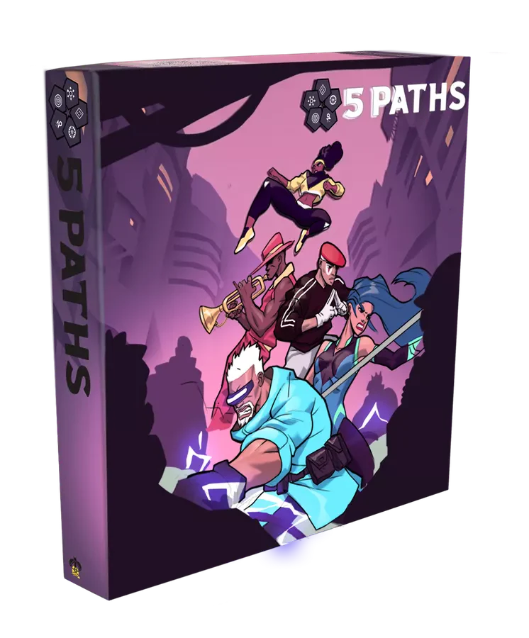 5 Paths: A Tactical Brawl [Boardgame] - Image 2