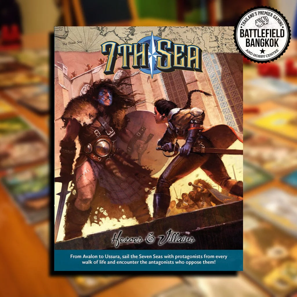 7th Sea 2nd Edition: Heroes & Villains [Role-playing Games]