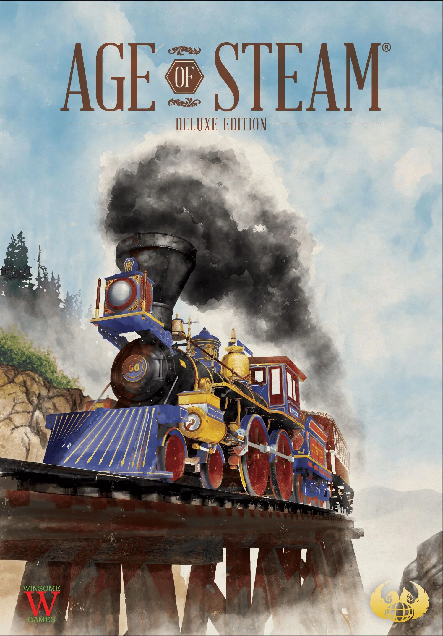 Age of Steam Deluxe Board Game