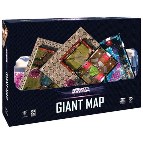 Agents of Mayhem: Giant Map Tiles [Boardgame] - Image 2
