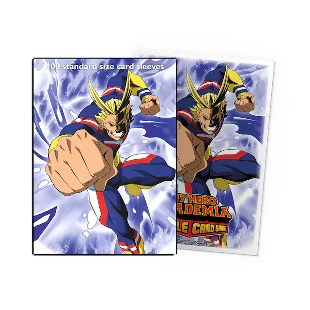 All Might Punch - My Hero Academia Licensed Sleeves (100) Standard Size