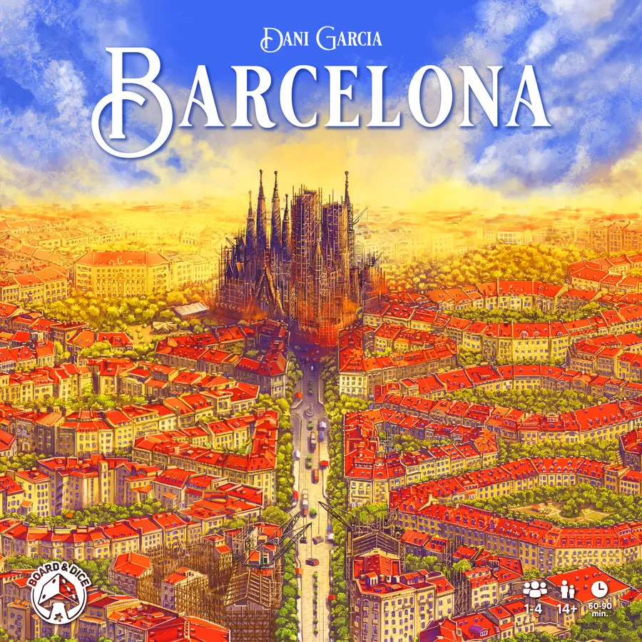 Barcelona - tile laying worker placement board game
