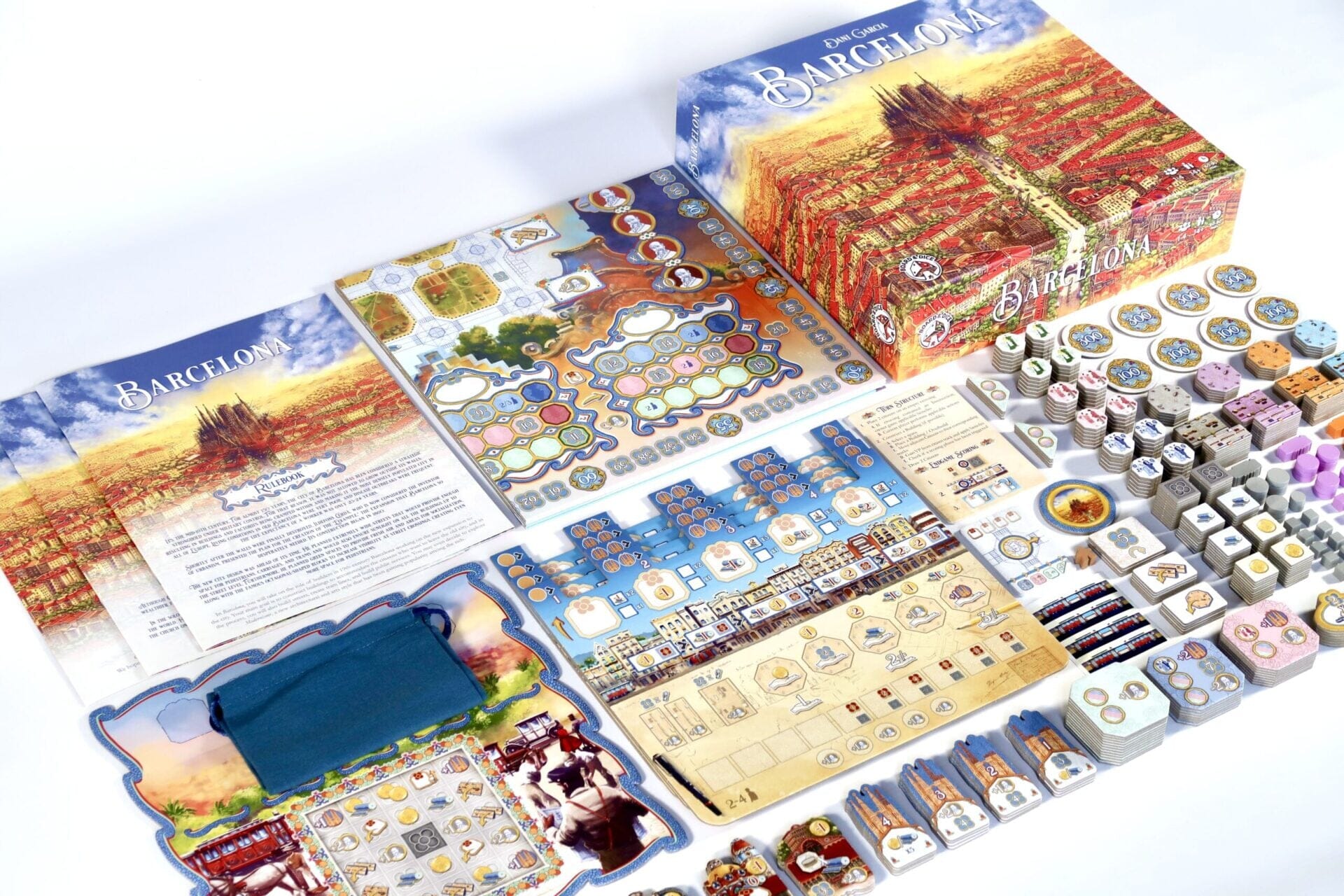 Barcelona - tile laying worker placement board game - Image 3