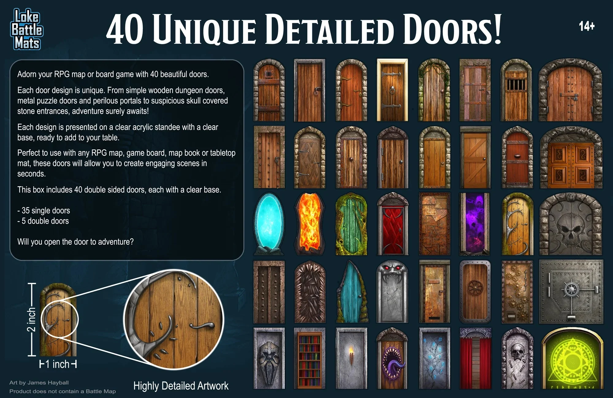 Big Box of Dungeon Doors - Image 2