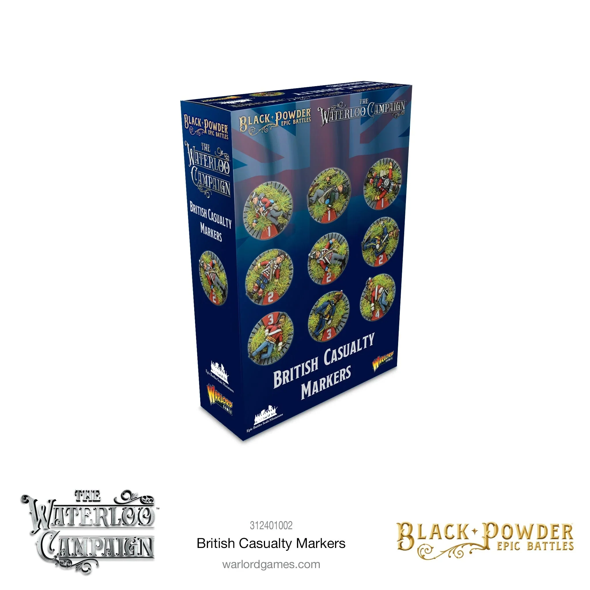 Black Powder Epic Battles: Waterloo - British Casualty Markers