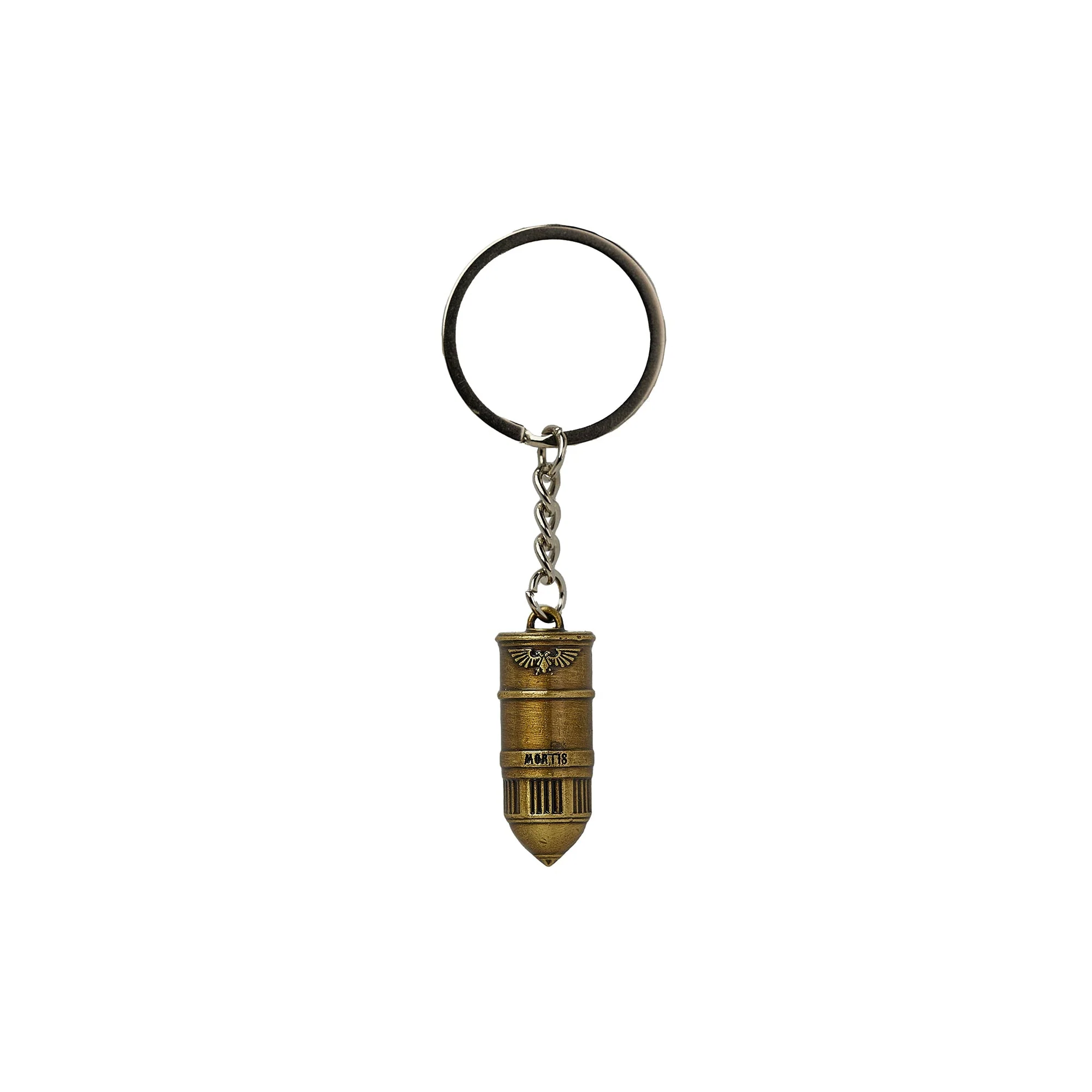 Bolt Round Keychain