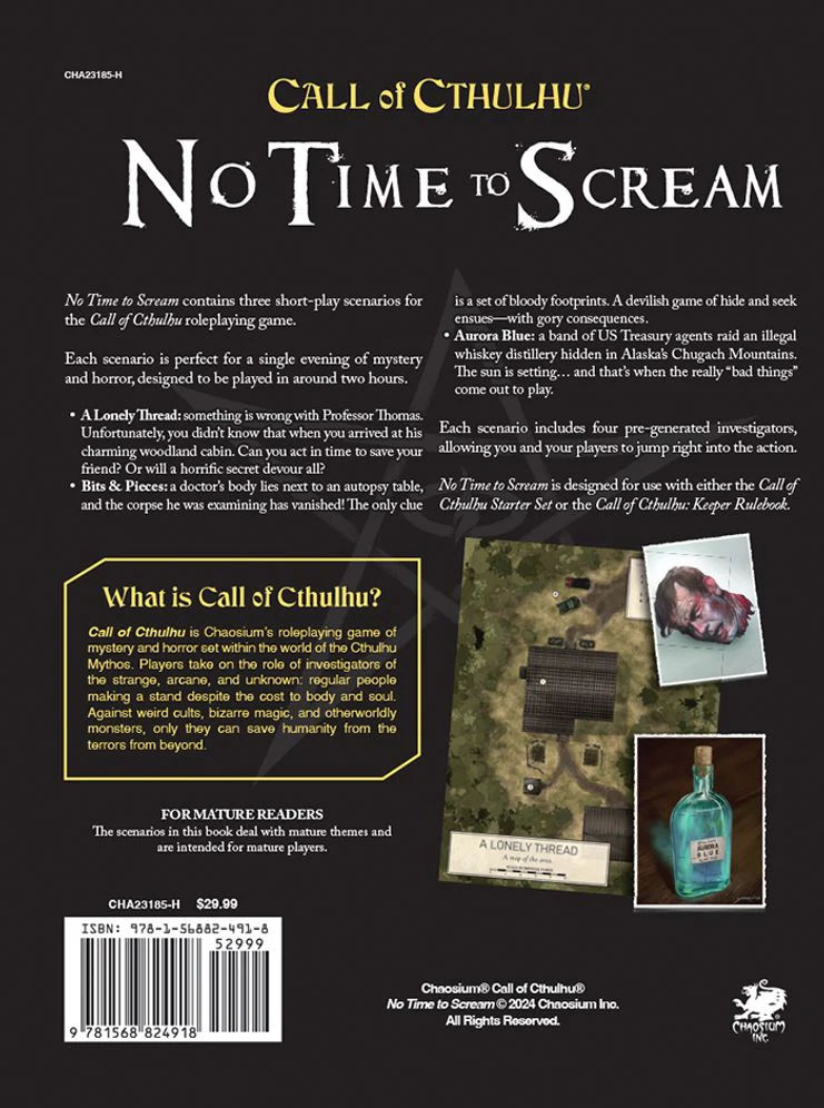 Call of Cthulhu: No Time to Scream - Image 2