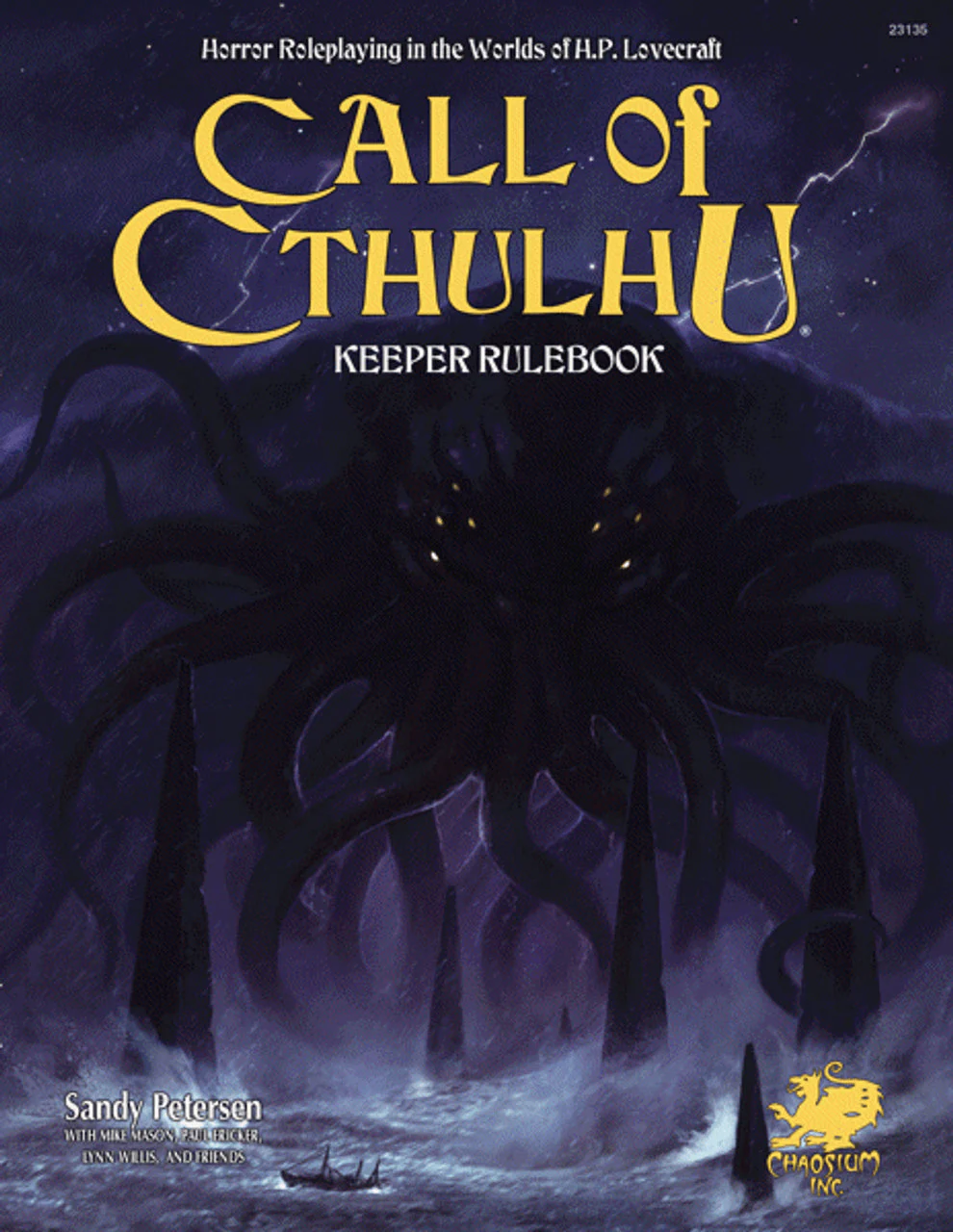 Call of Cthulhu: 7th Edition Hardcover Keeper Rulebook