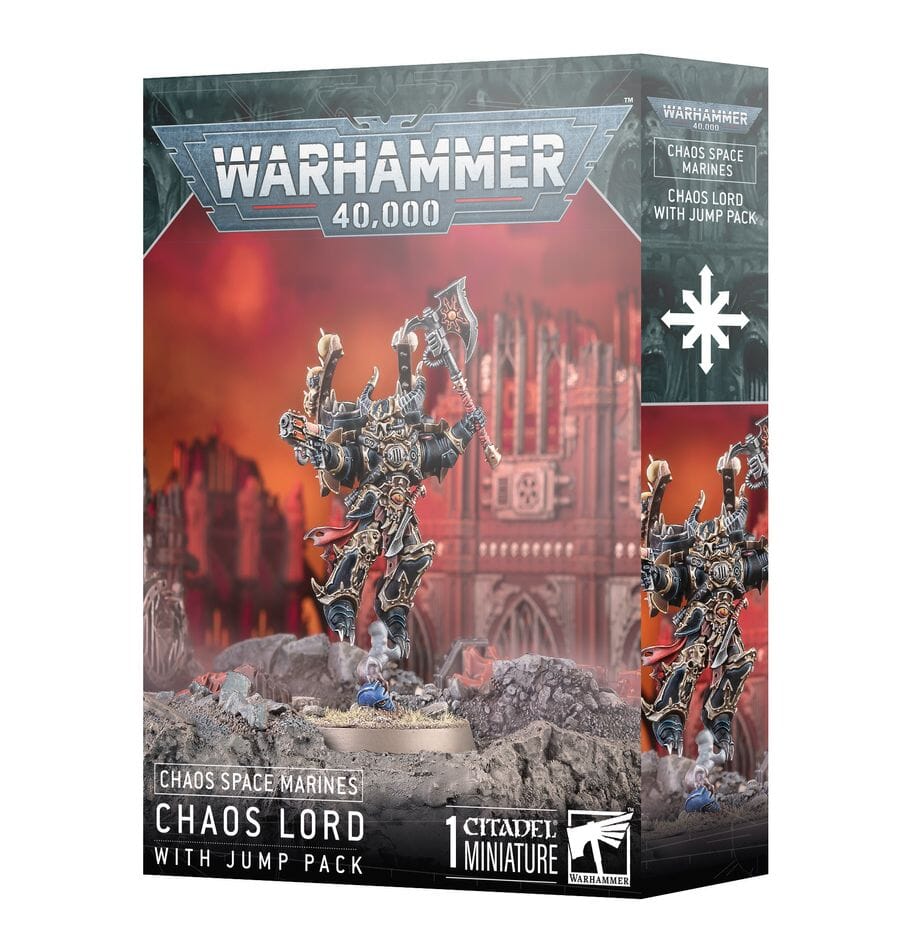 Chaos Space Marines Chaos Lord with Jump Pack (2024)