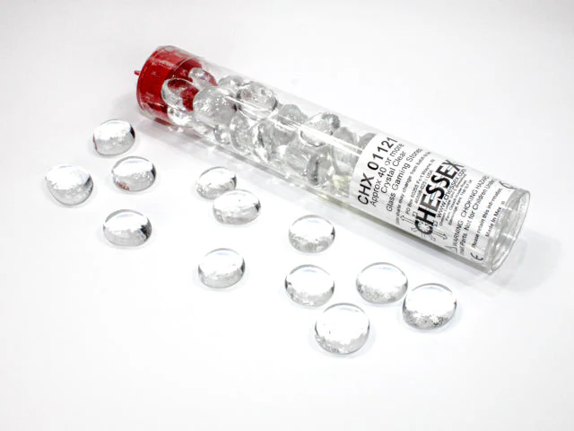 Chessex Glass Stones (40 pcs)