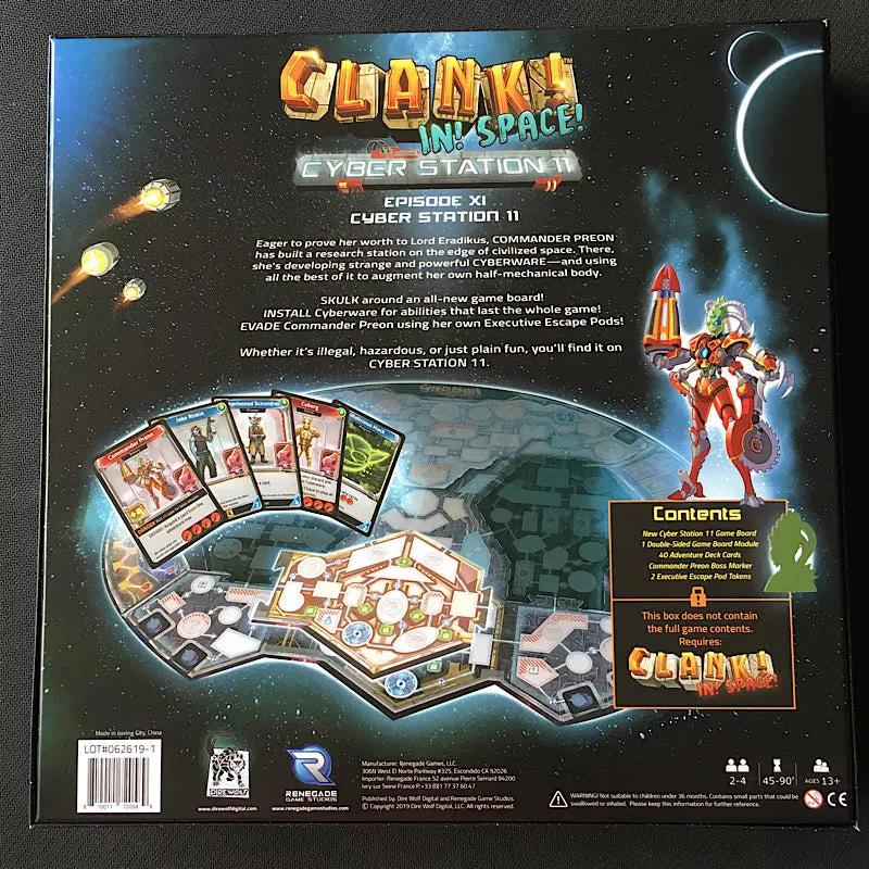 Clank! In! Space!: Cyber Station 11 Expansion - Image 2