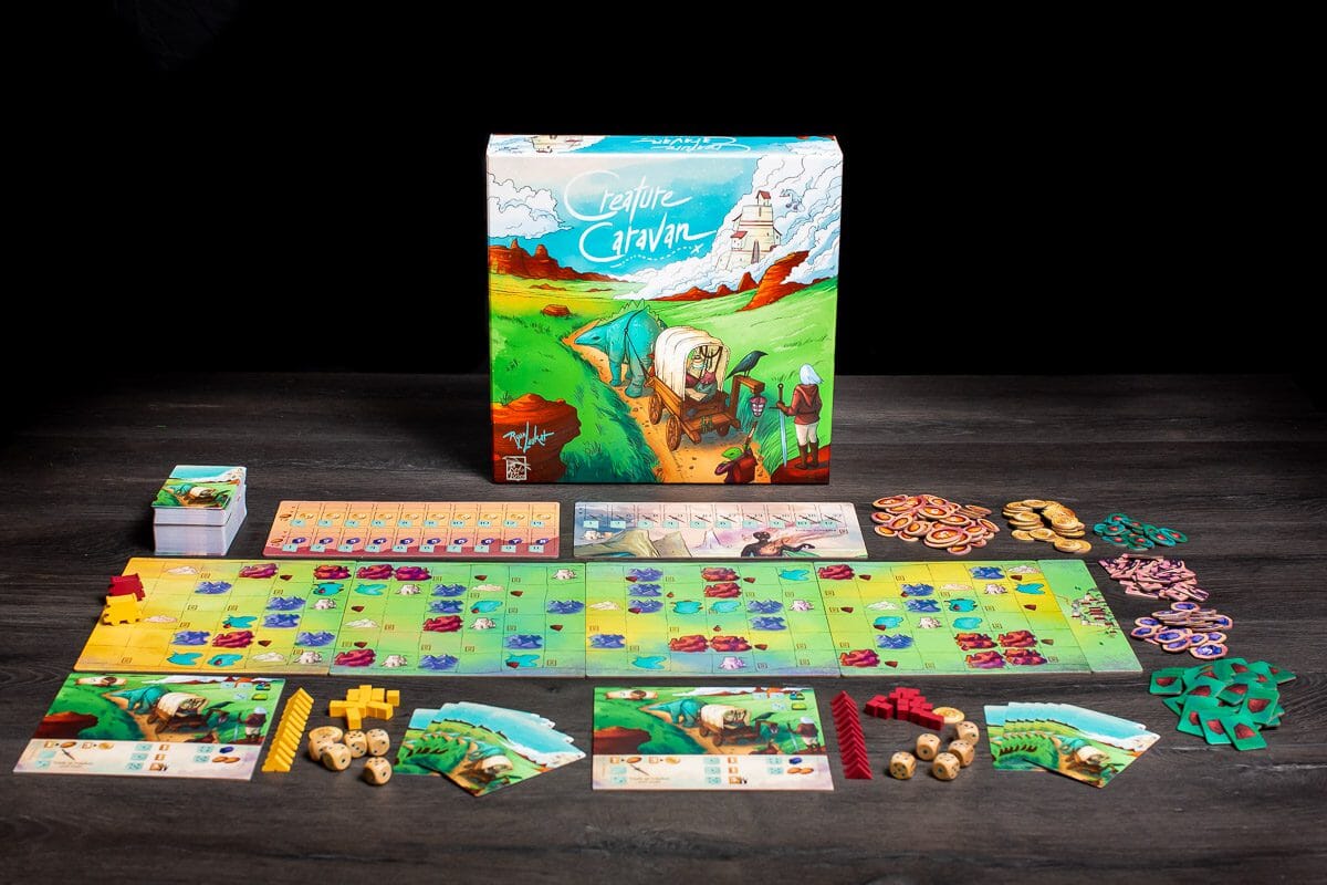 Creature Caravan - worker placement board game - Image 2
