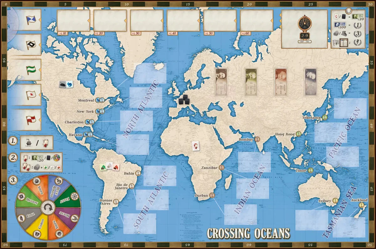 Crossing Oceans - board game - Image 2