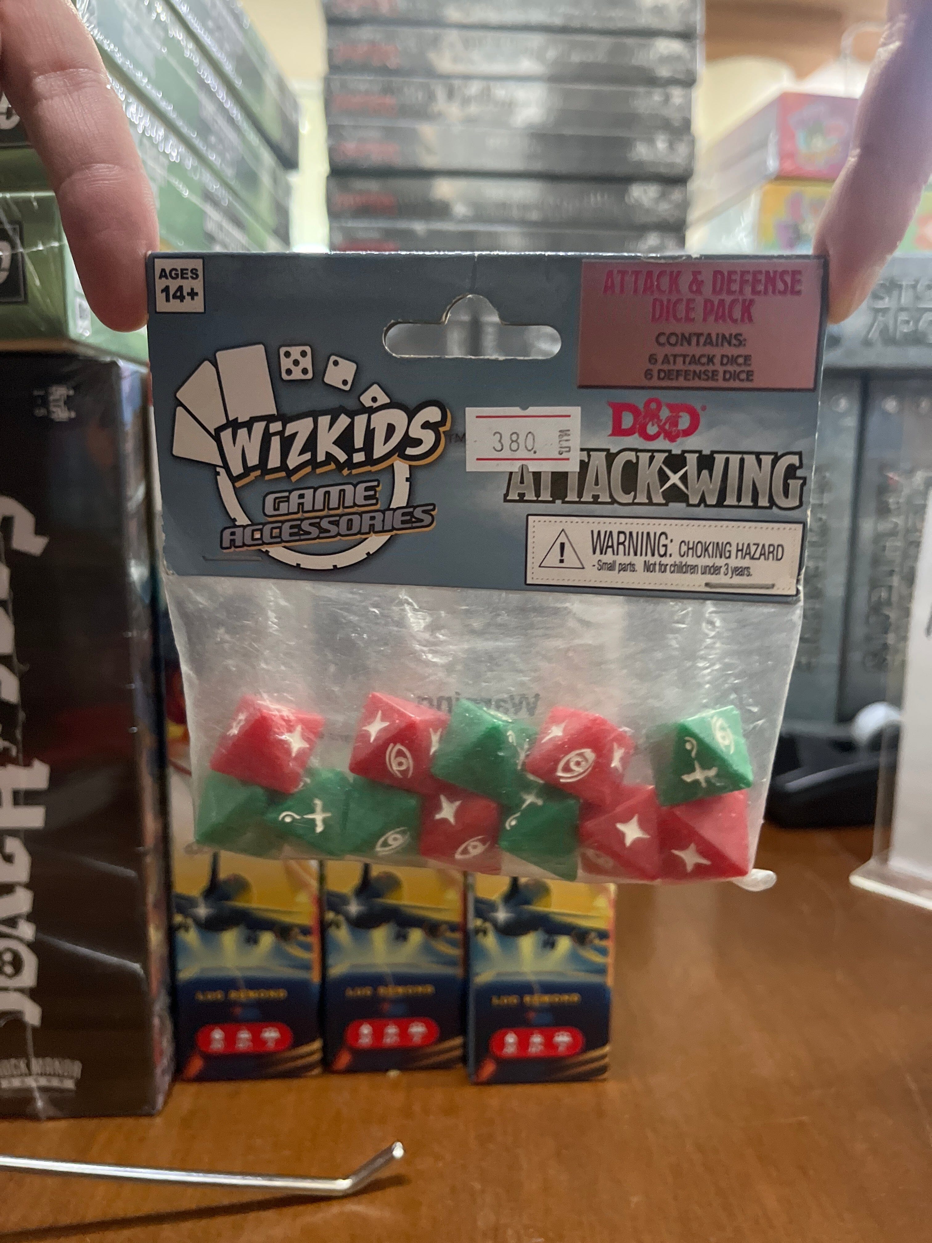 D&D Attack Wing: Attack & Defense Dice Pack