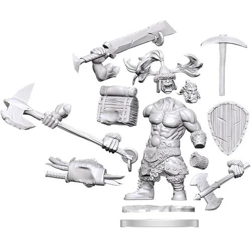 D&D Frameworks W1 - Male Orc Barbarian - Image 2