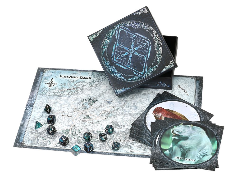 D&D Icewind Dale: Rime of the Frostmaiden Dice Set
