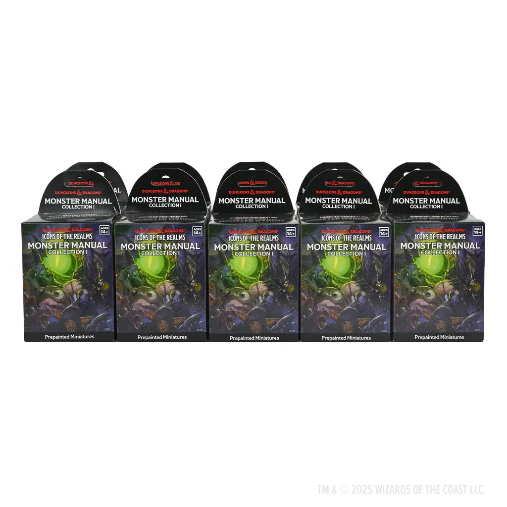 D&D Icons of the Realms: Monster Manual Collection 1 Booster Brick