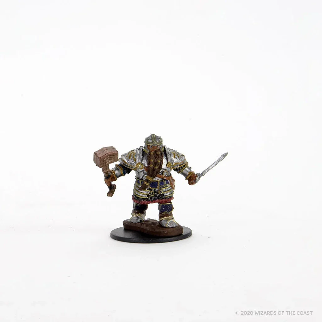 D&D Nolzur’s Marvelous Premium Miniatures: Dwarf Male Fighter - Image 2