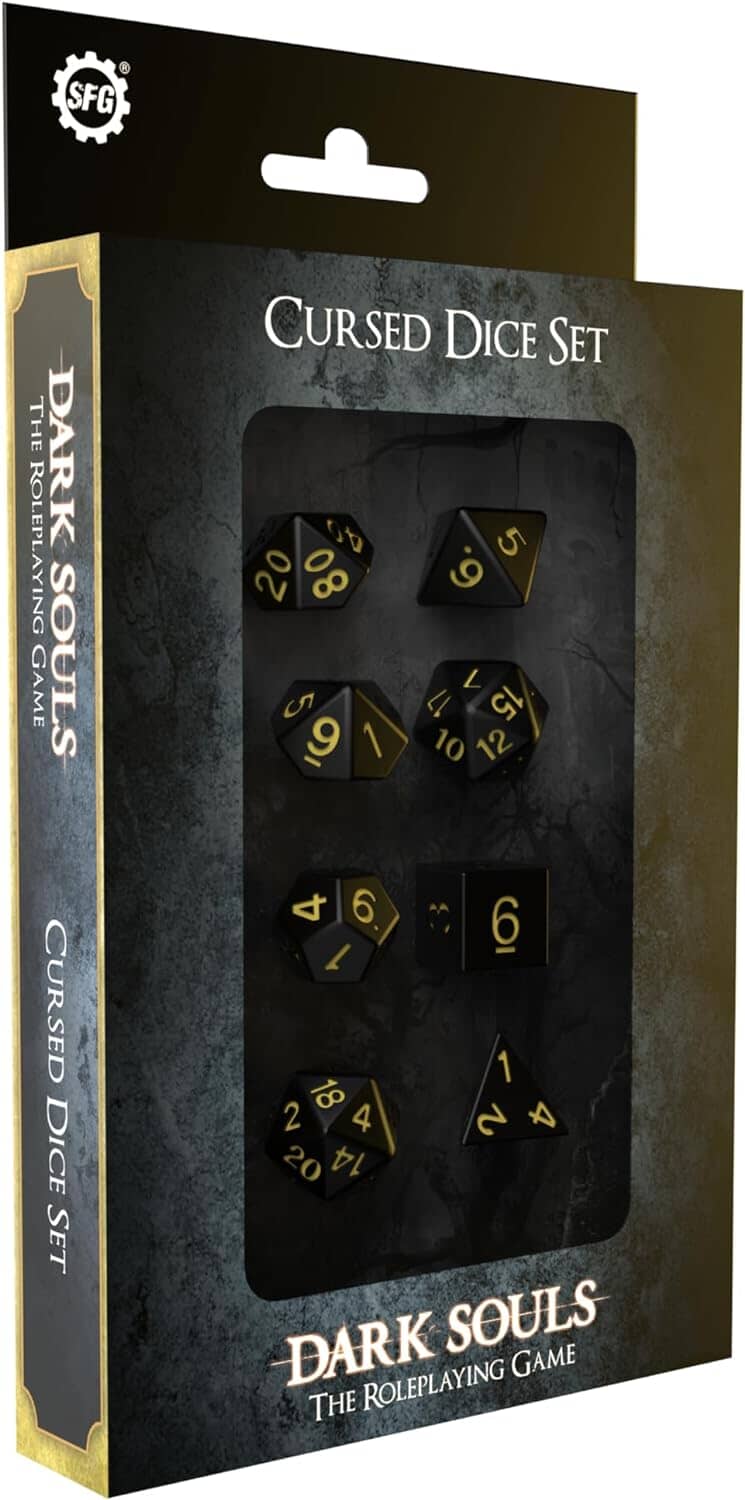 Dark Souls: The Roleplaying Game - Cursed Dice Set