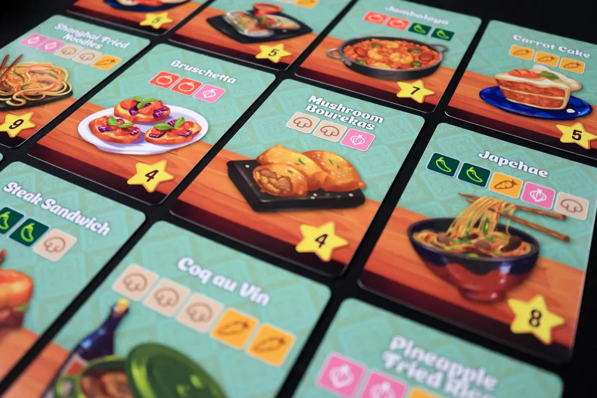 Diced Veggies - set collection dice rolling board game - Image 2