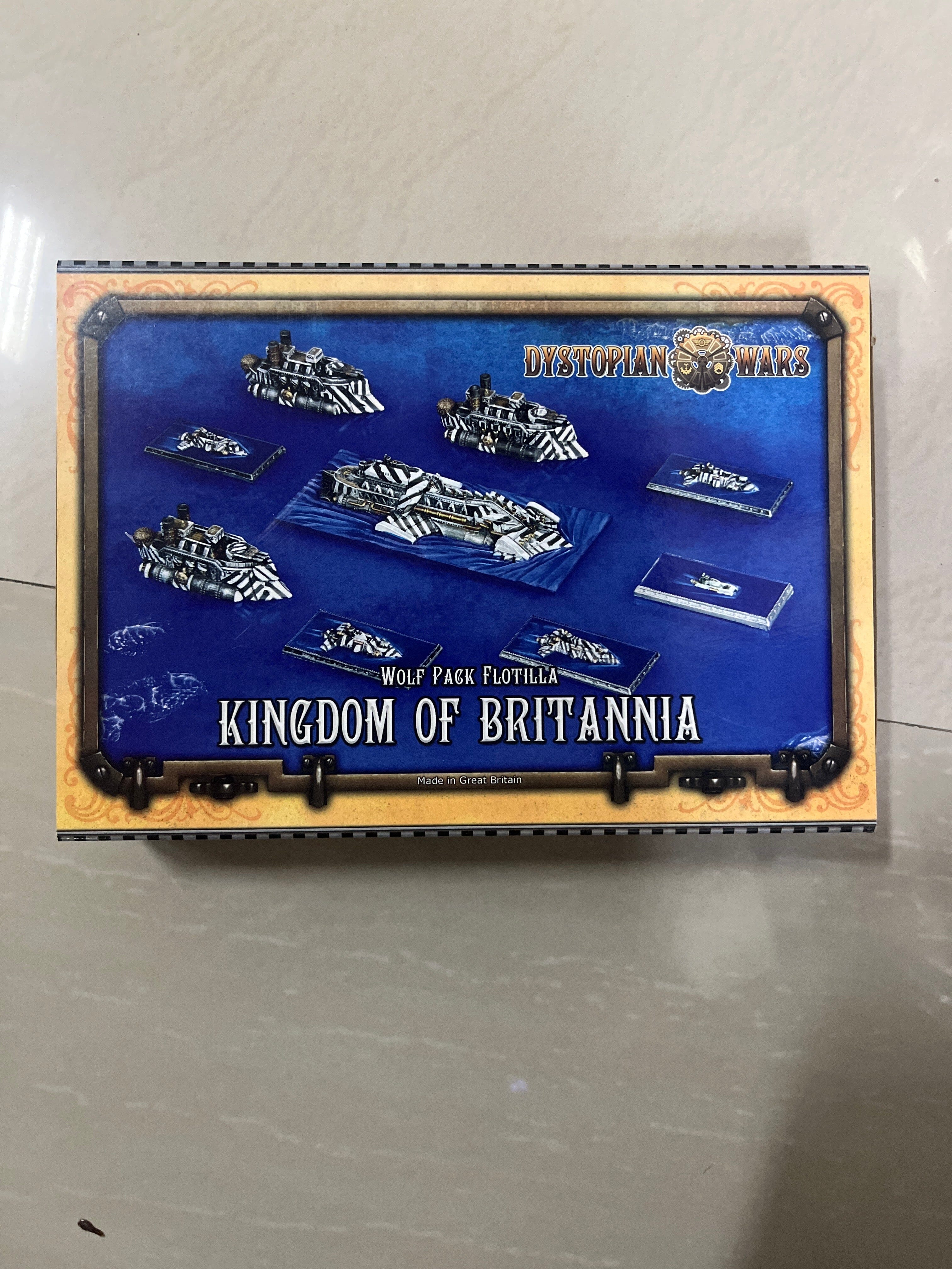 Dystopian Wars: Kingdom of Britannia Wolf Pack Flotilla