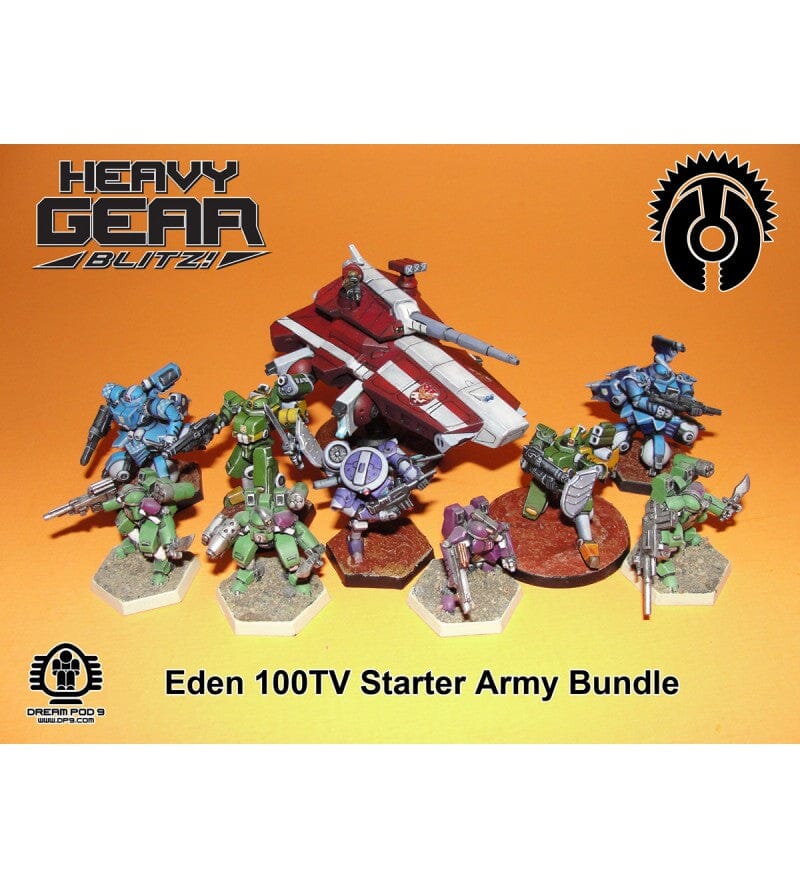 Heavy Gear Blitz - Eden 100TV Starter Army Bundle