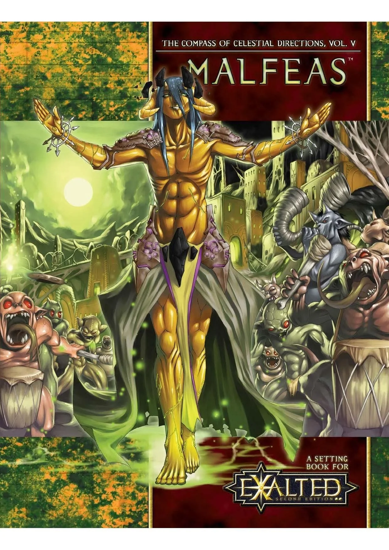 Exalted: The Compass of Celestial Directions, Vol. V: Malfeas
