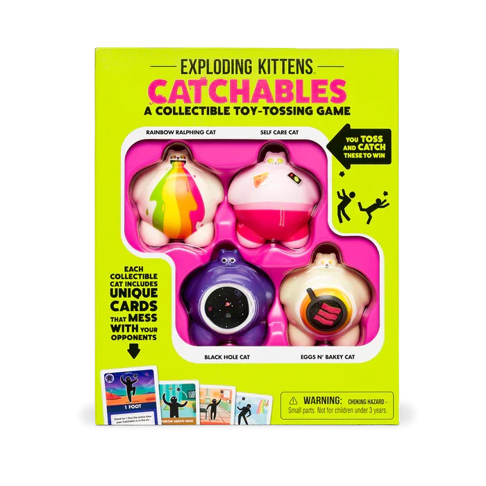 Exploding Kittens: Catchables 4-Pack