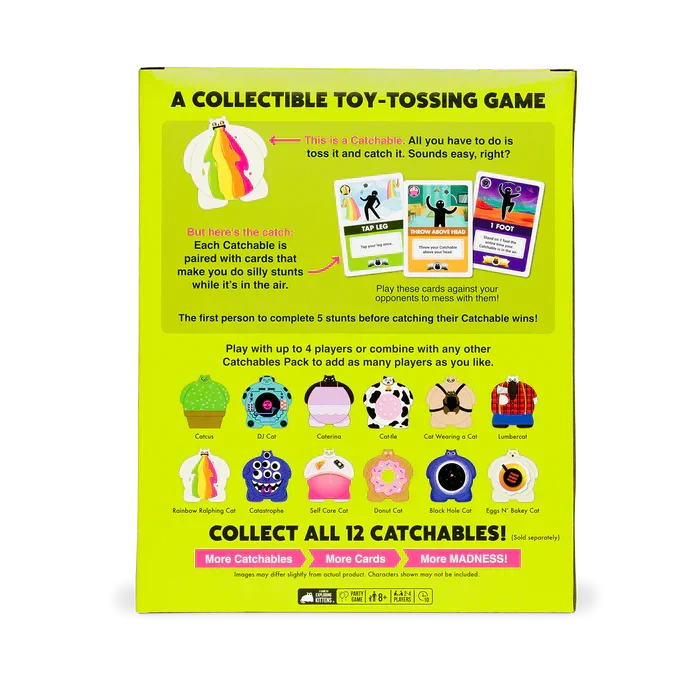 Exploding Kittens: Catchables 4-Pack - Image 2