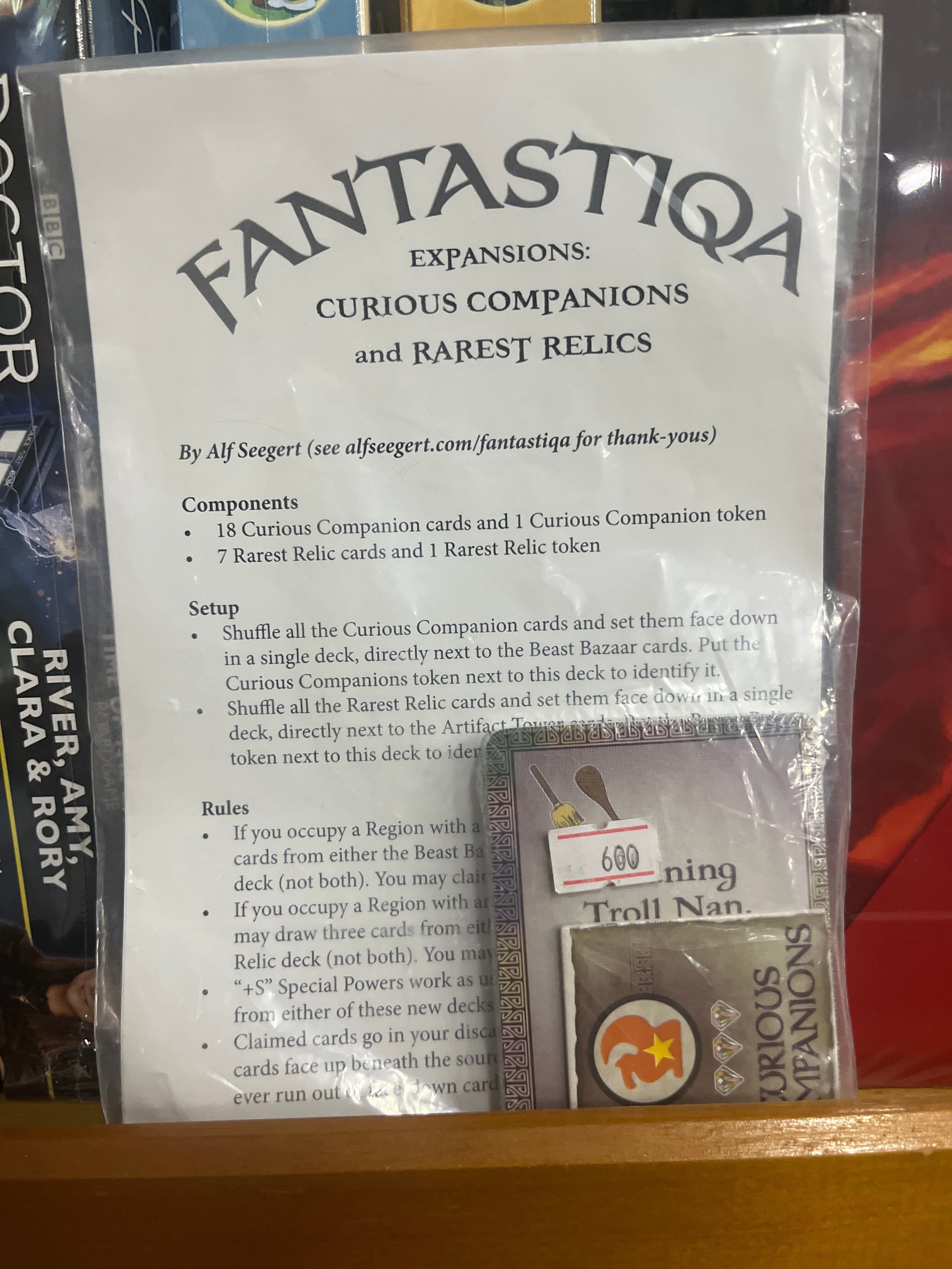 Fantastiqa Curious Companions