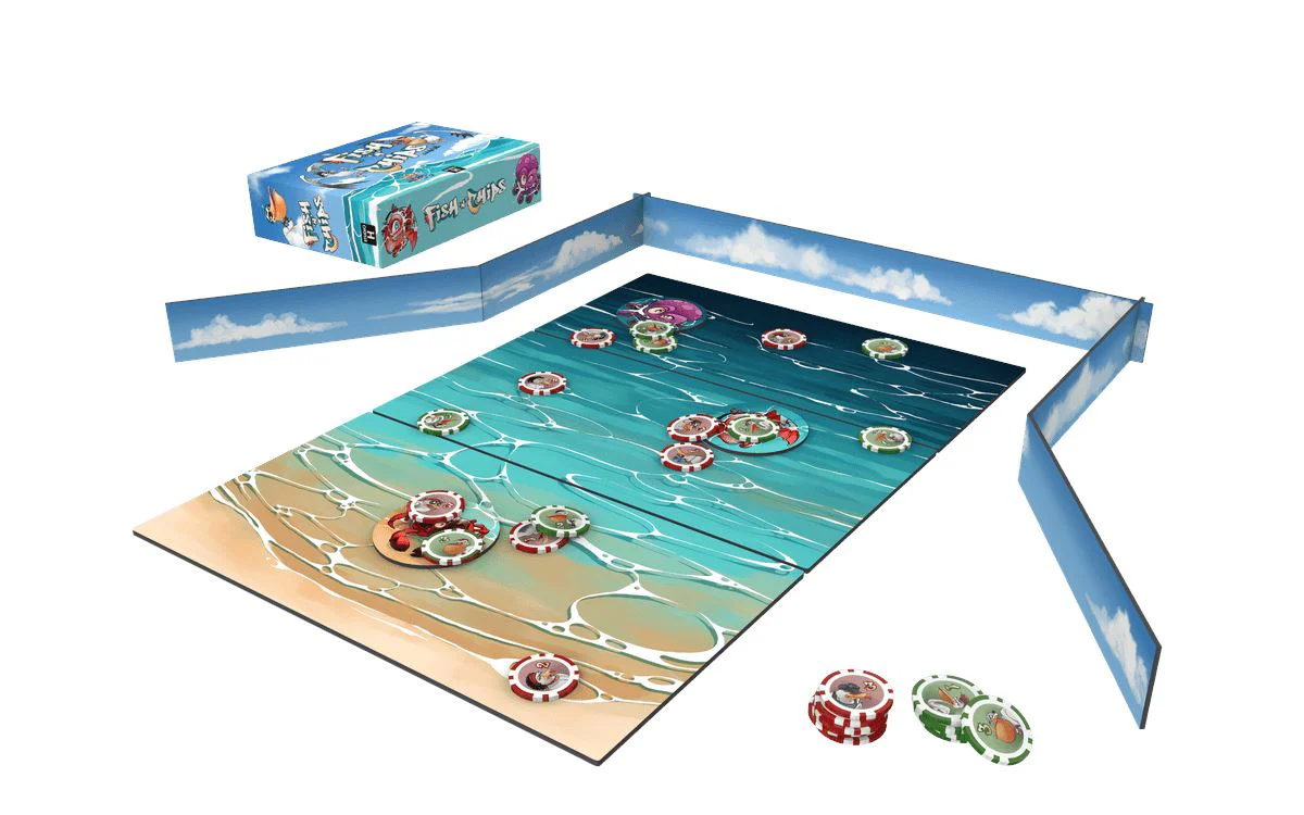 Fish 'n' Chips the dexterity board game by Studio H - Image 2