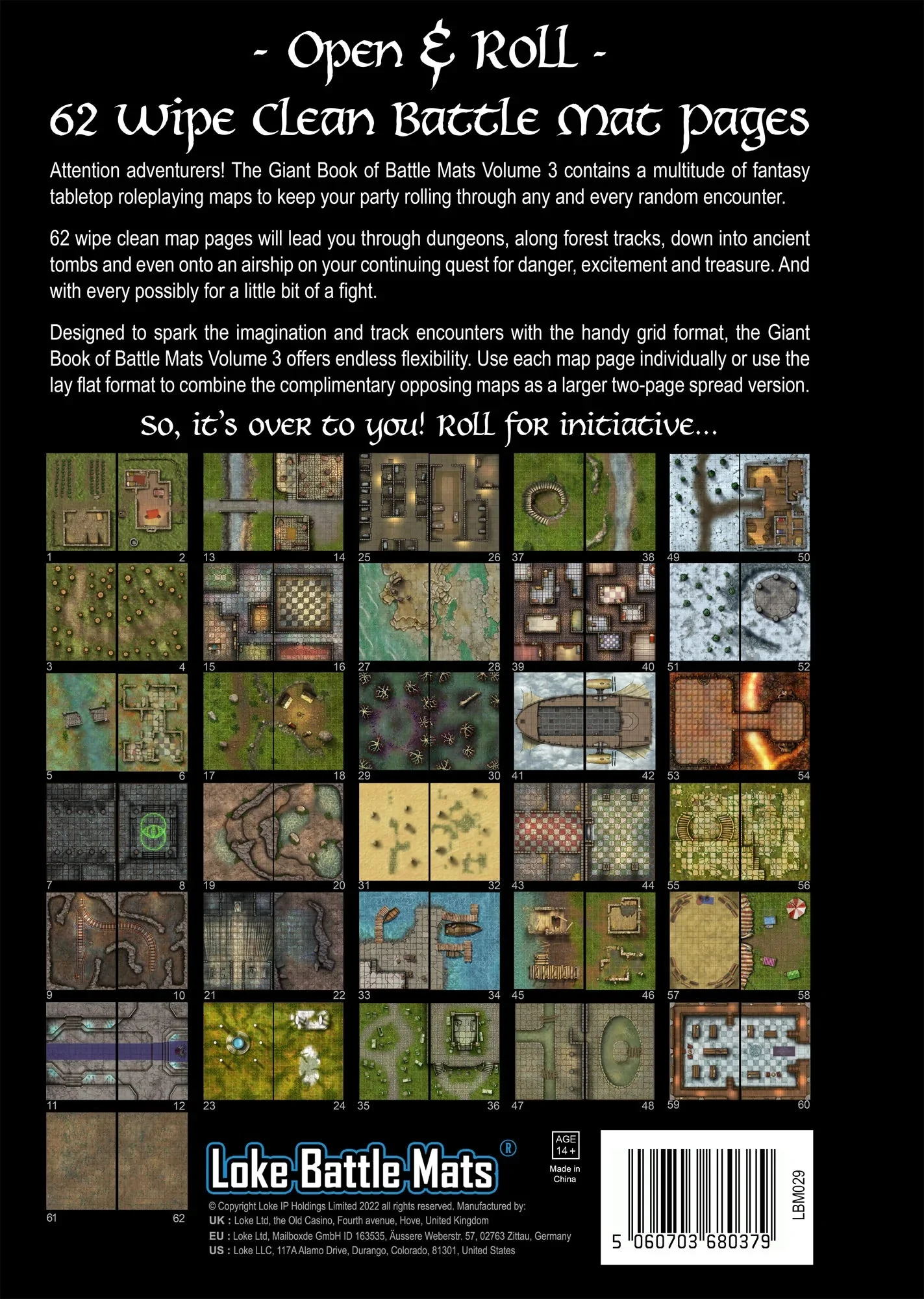 Giant Book of Battle Mats Volume 3 - 12X16" A3 - Image 2