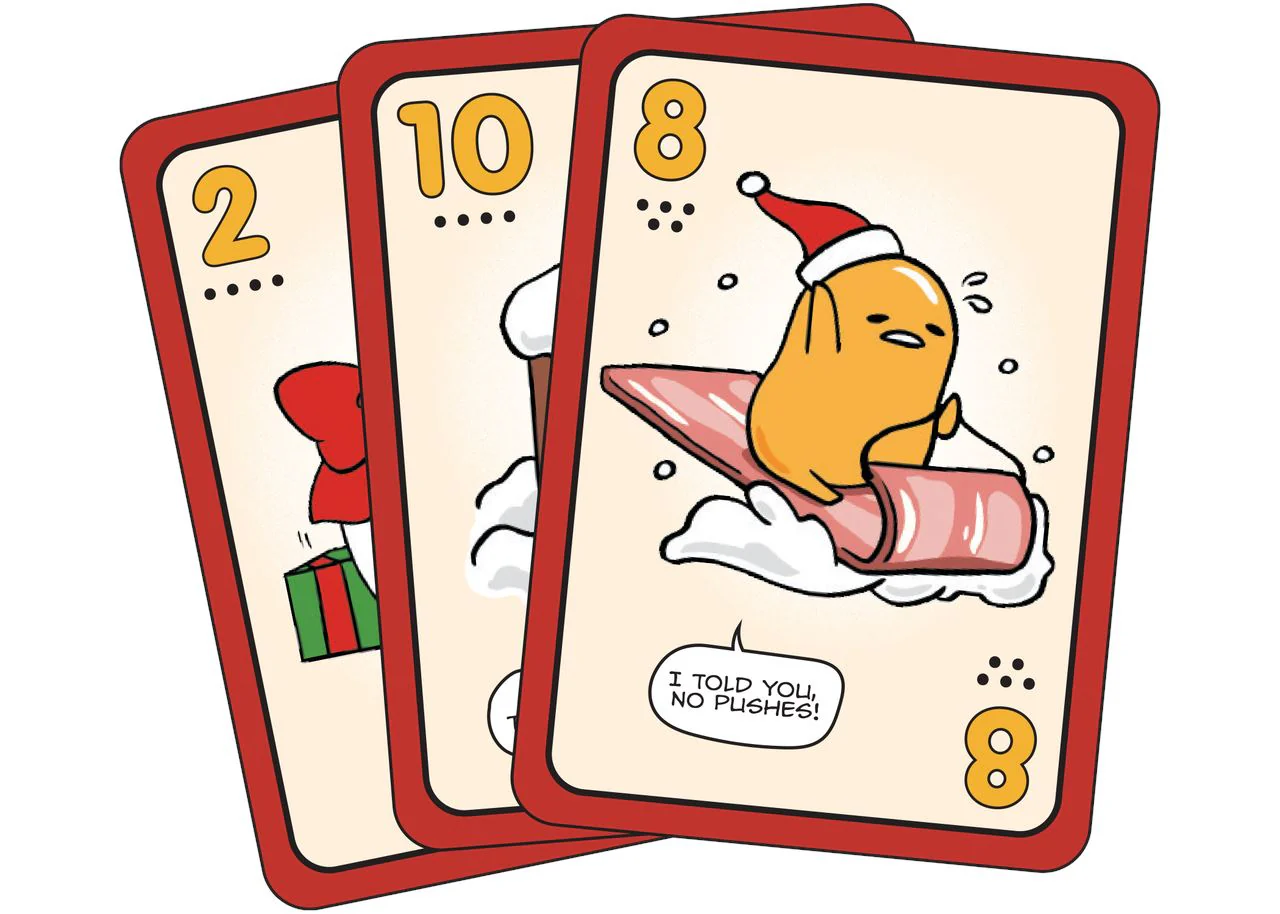 Gudetama The Tricky Egg Card Game Holiday Edition - Image 2