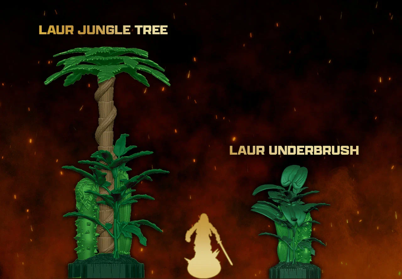 Heroscape: The Grove at Laur's Edge Terrain Expansion - Image 3