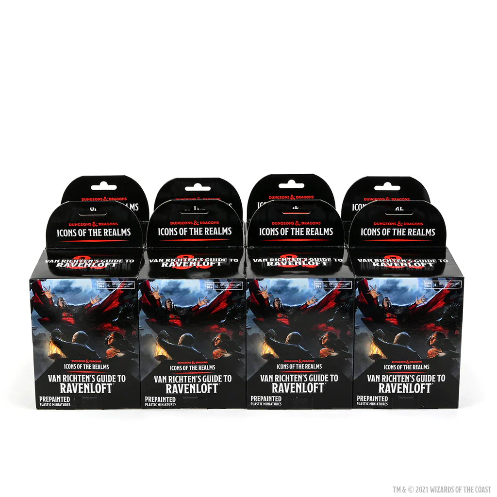 Icons of the Realms: Van Richten's Guide to Ravenloft Booster Brick