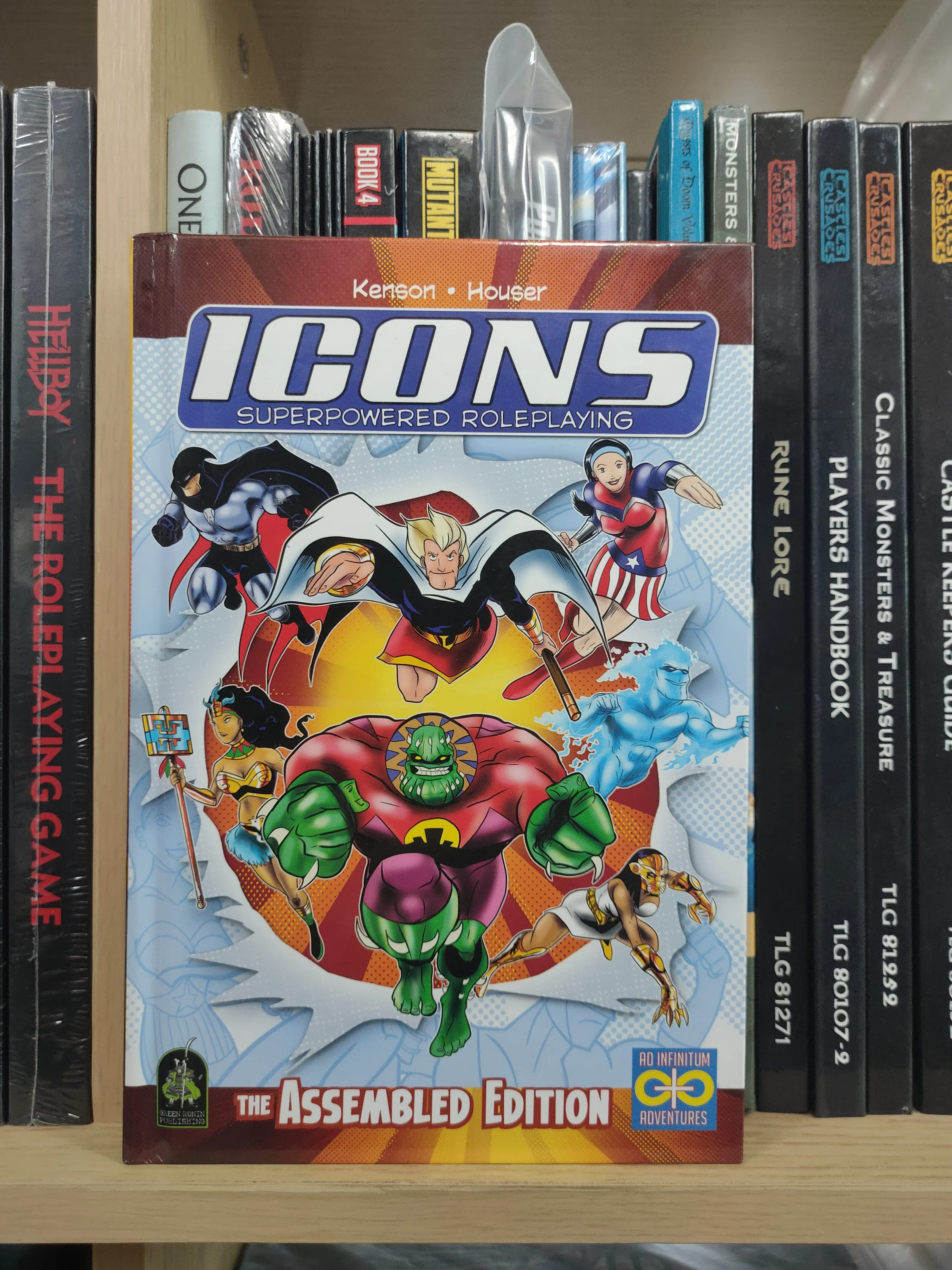 Icons Superpowered Roleplaying: The Assembled Edition