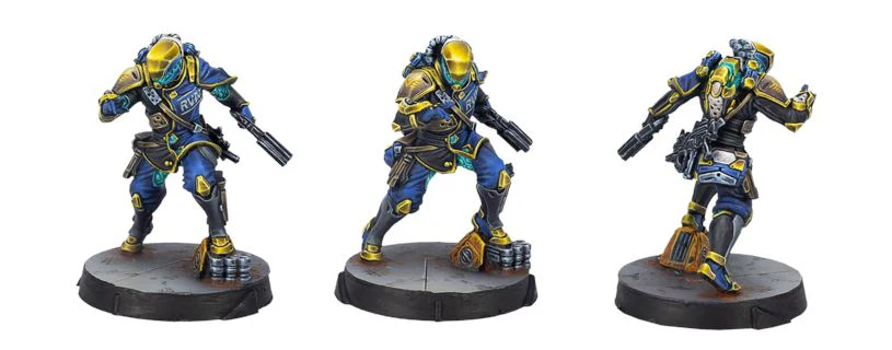 Infinity: Raveneye + Raveneye Officer Pre-order Exclusive Edition Miniature - Image 2