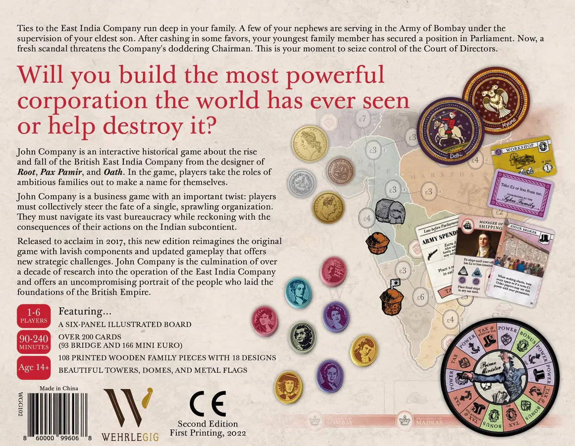 John Company Second Edition with Metal Coins - Image 2