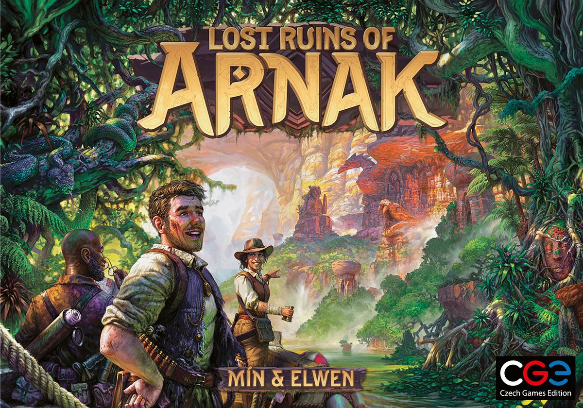 Lost Ruins of Arnak deck-building worker placement board game