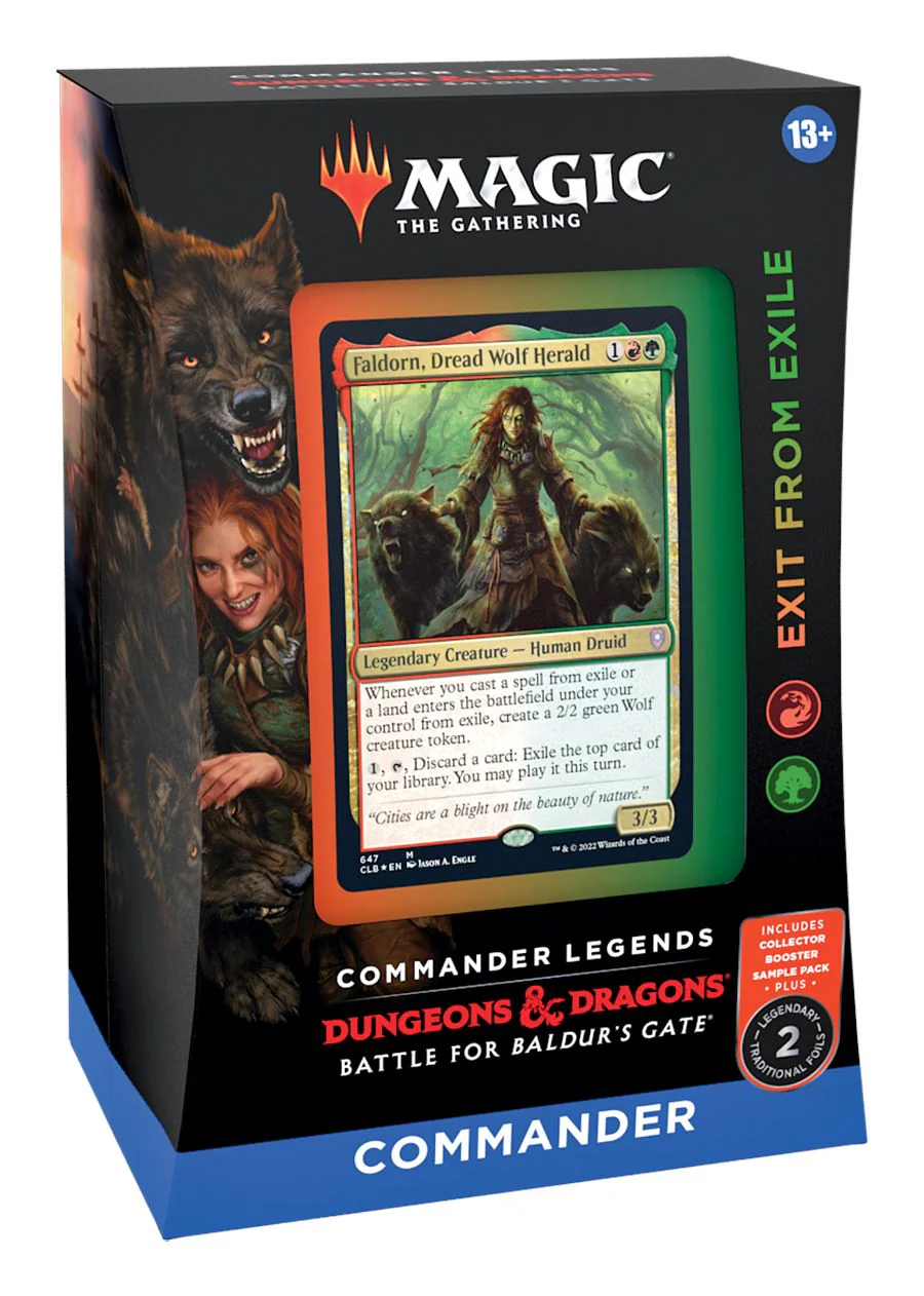 Magic the Gathering: Commander Legends: Battle for Baldur's Gate - Commander Deck - Image 4