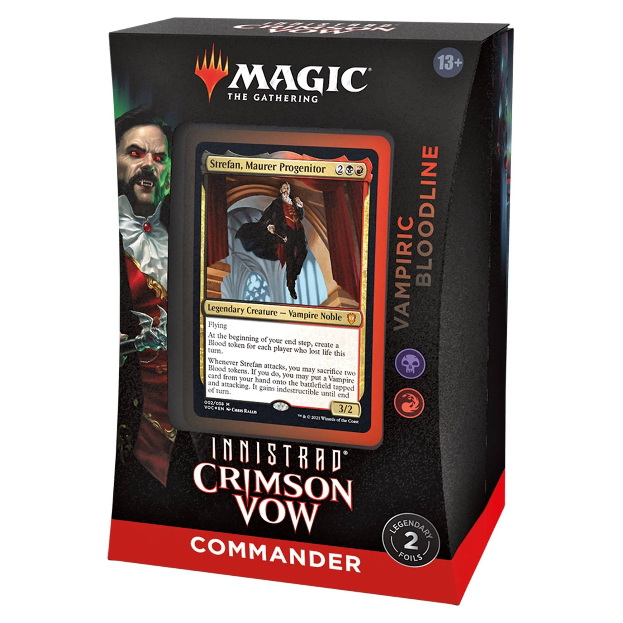 Magic the Gathering: Innistrad Crimson Vow - Vampiric Bloodline Commander Deck