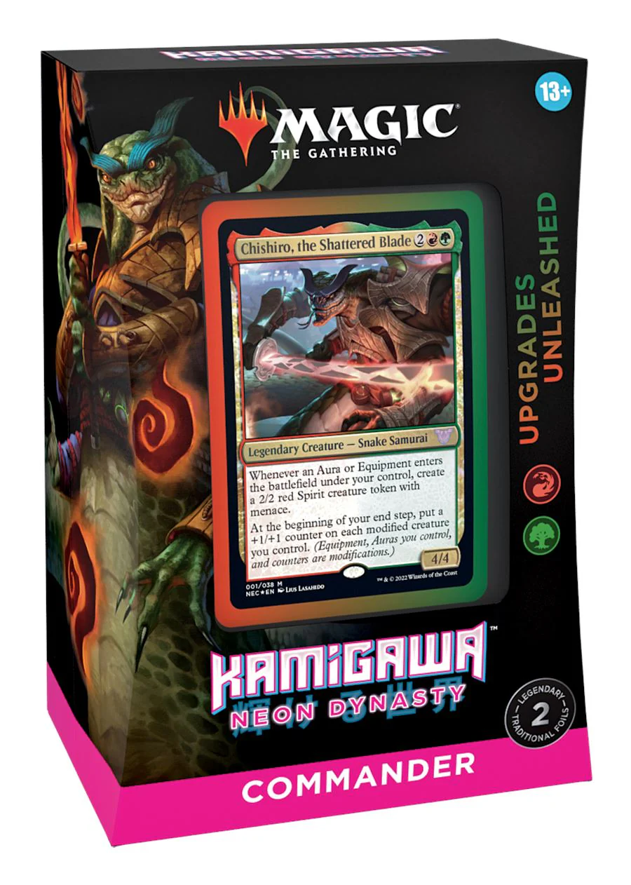 Magic the Gathering: Kamigawa Neon Dynasty - Upgrades Unleashed Commander Deck