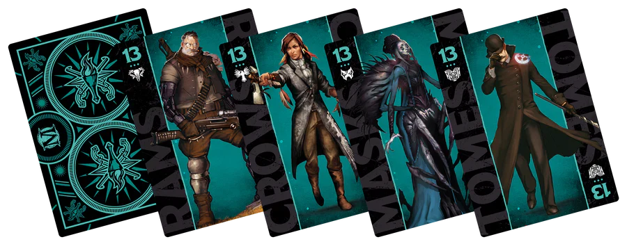 Malifaux 3e Fate Deck - Explorer's Society Theme - Image 2