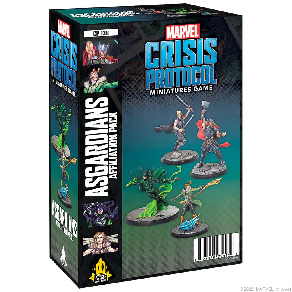 Marvel: Crisis Protocol: Asgardians Affiliation Pack