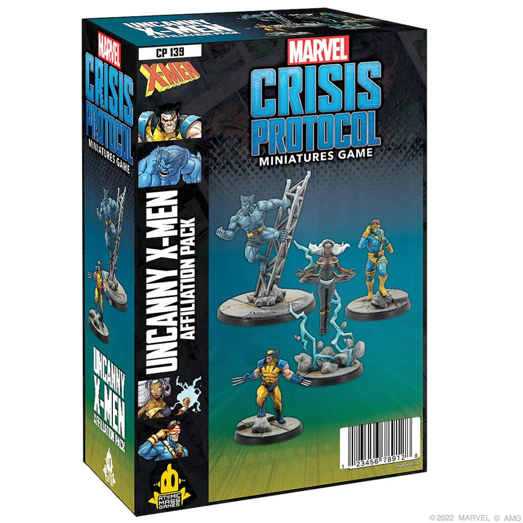 Marvel: Crisis Protocol: Uncanny X-Men Affiliation Pack