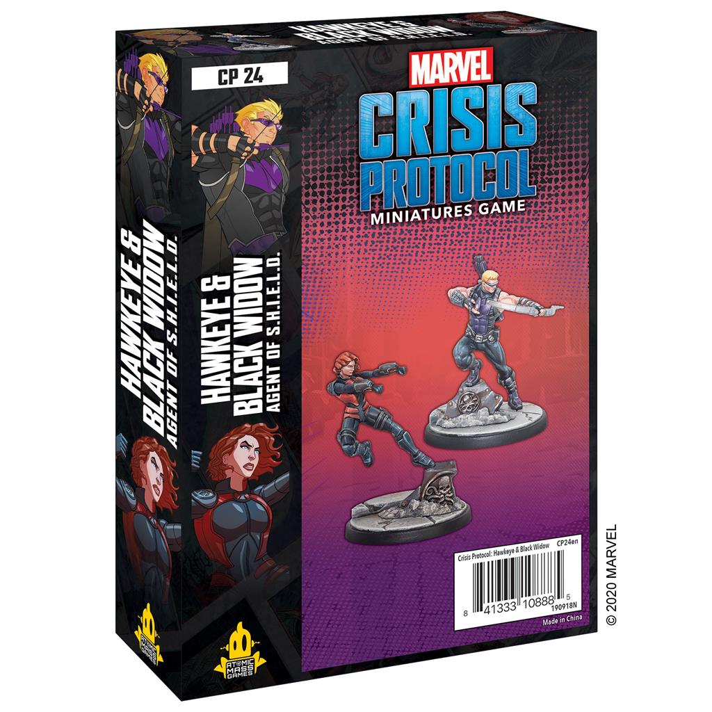 Marvel: Crisis Protocol: Hawkeye and Black Widow Character Pack