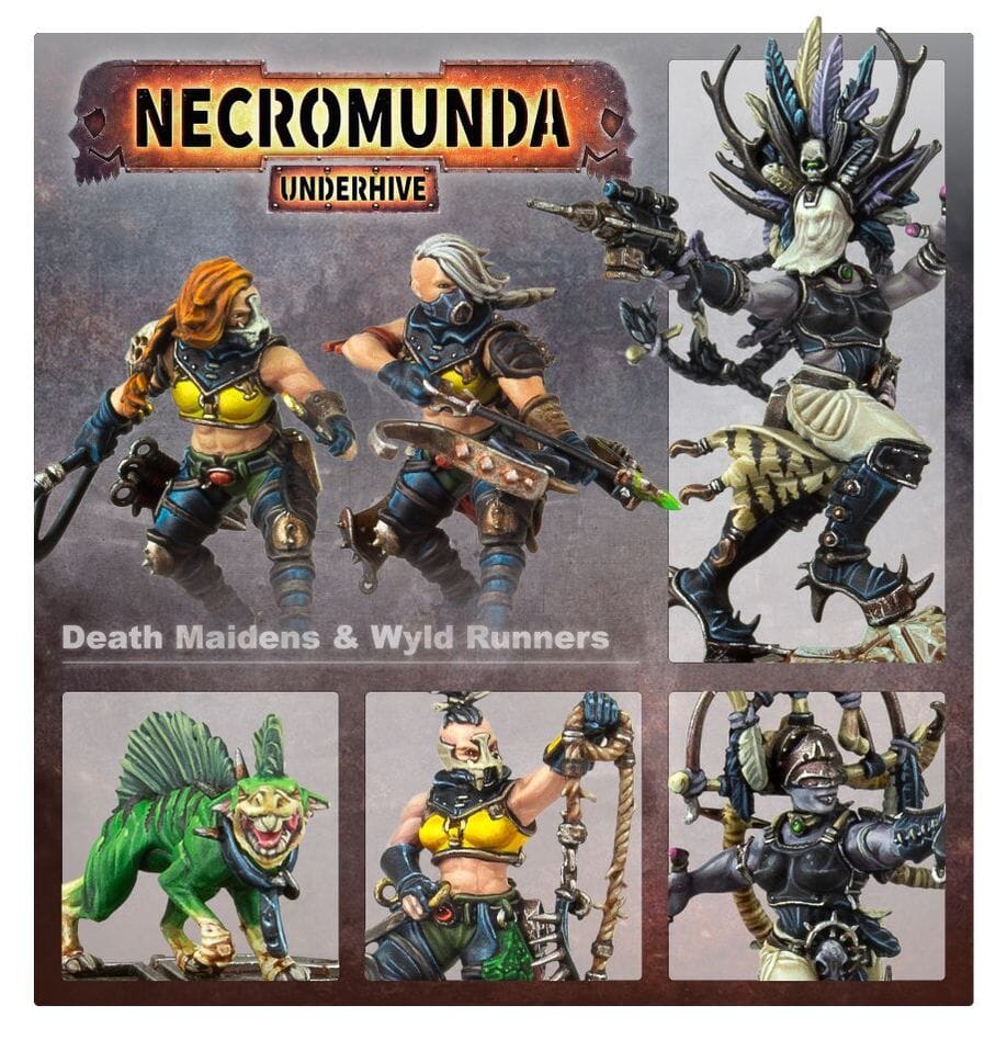 Necromunda Escher Death-Maidens & Wyld Runners - Image 2