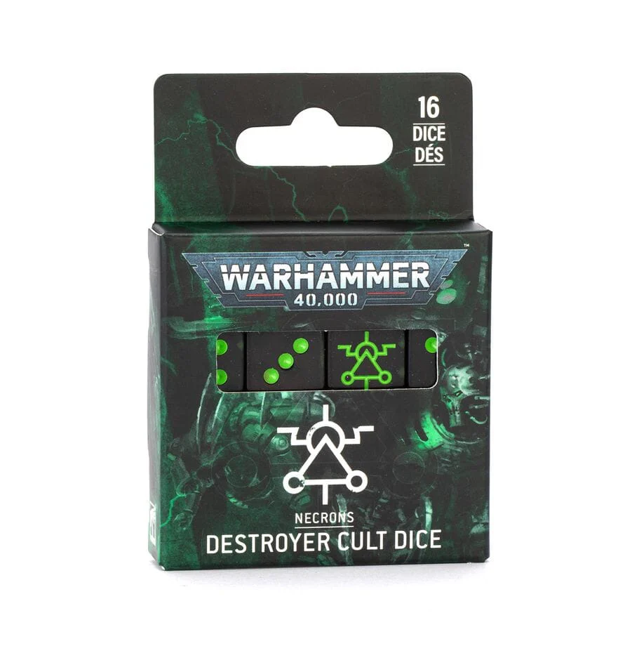 Necrons Destroyer Cult Dice (2026)
