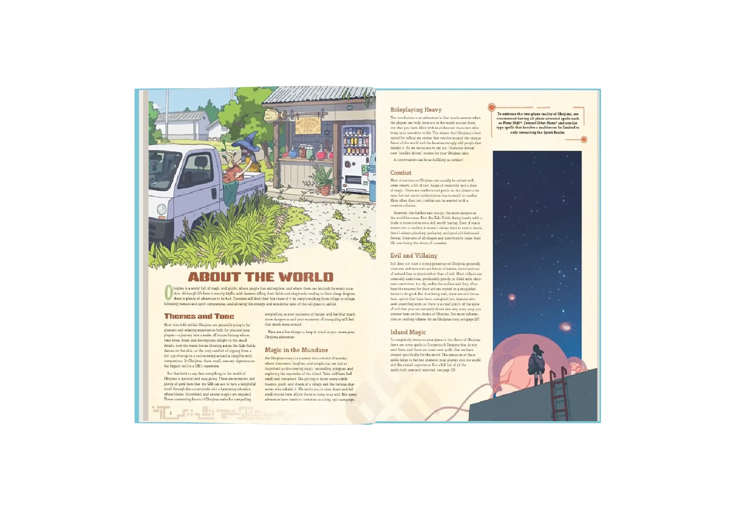 Obojima: Tales from the Tall Grass – Hardcover 5E Campaign Book - Image 2